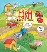 Booktopus Lift-the-Flap Learning Book - Explore The Farm Knowledge Book for Kids - Interactive Learning Books 6+