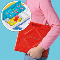 Operation Electronic Board Game with All-in-One Carrying Case For Kids Ages 6+