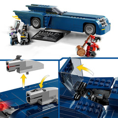 LEGO DC Batman with The Batmobile vs. Harley Quinn & Mr. Freeze Building Kit For Ages 8+