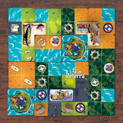 Hasbro Gaming Life in Reterra - A Community (Re) Building Strategy Board Game for Adults and Families for Ages 10+