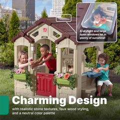 Step2 Charming Cottage Playhouse for Kids Ages 3 Years+