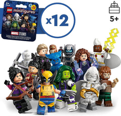 LEGO Marvel Series Mini Figures Building Kit for Ages 5+