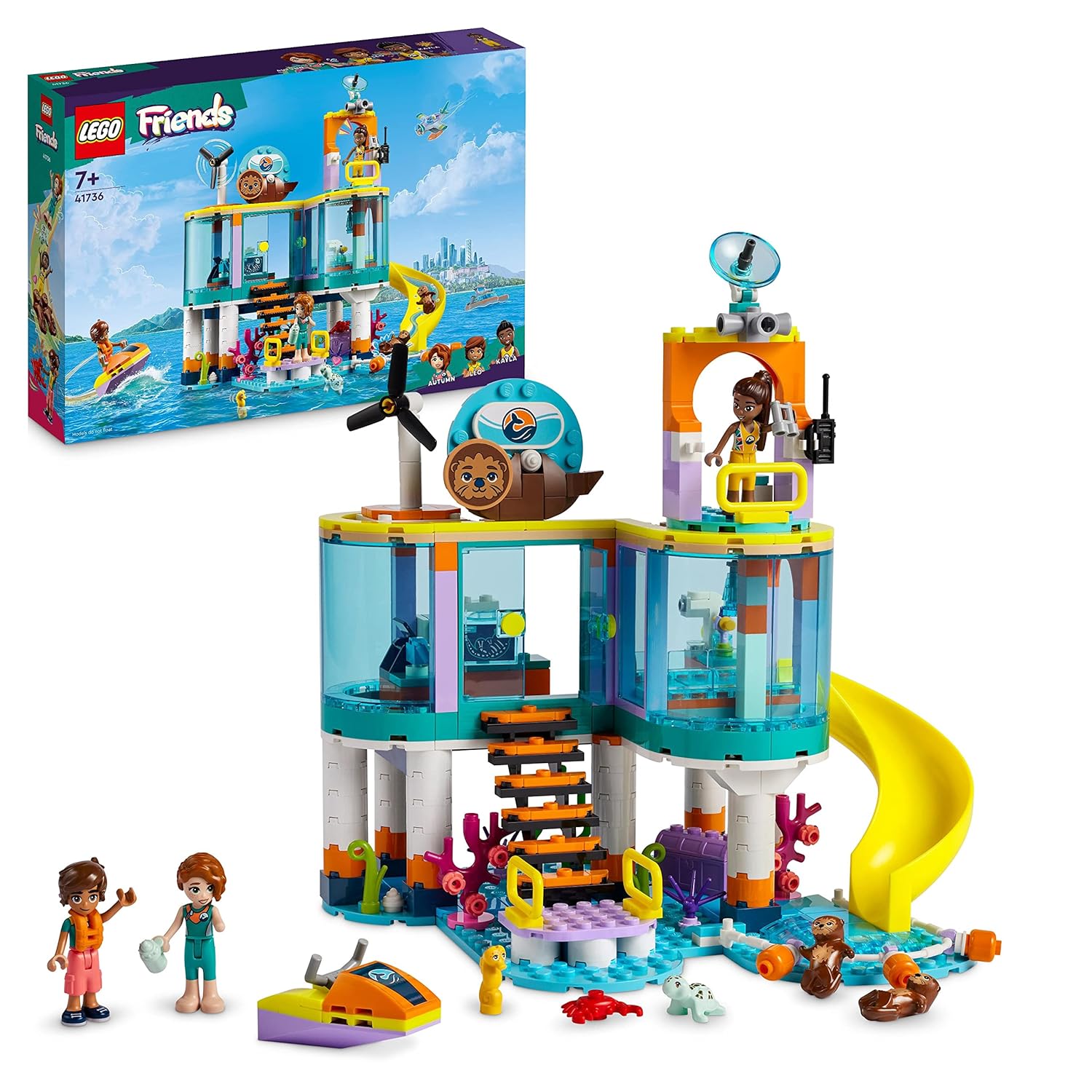 LEGO Friends Sea Rescue Center Building Kit For Ages 7+