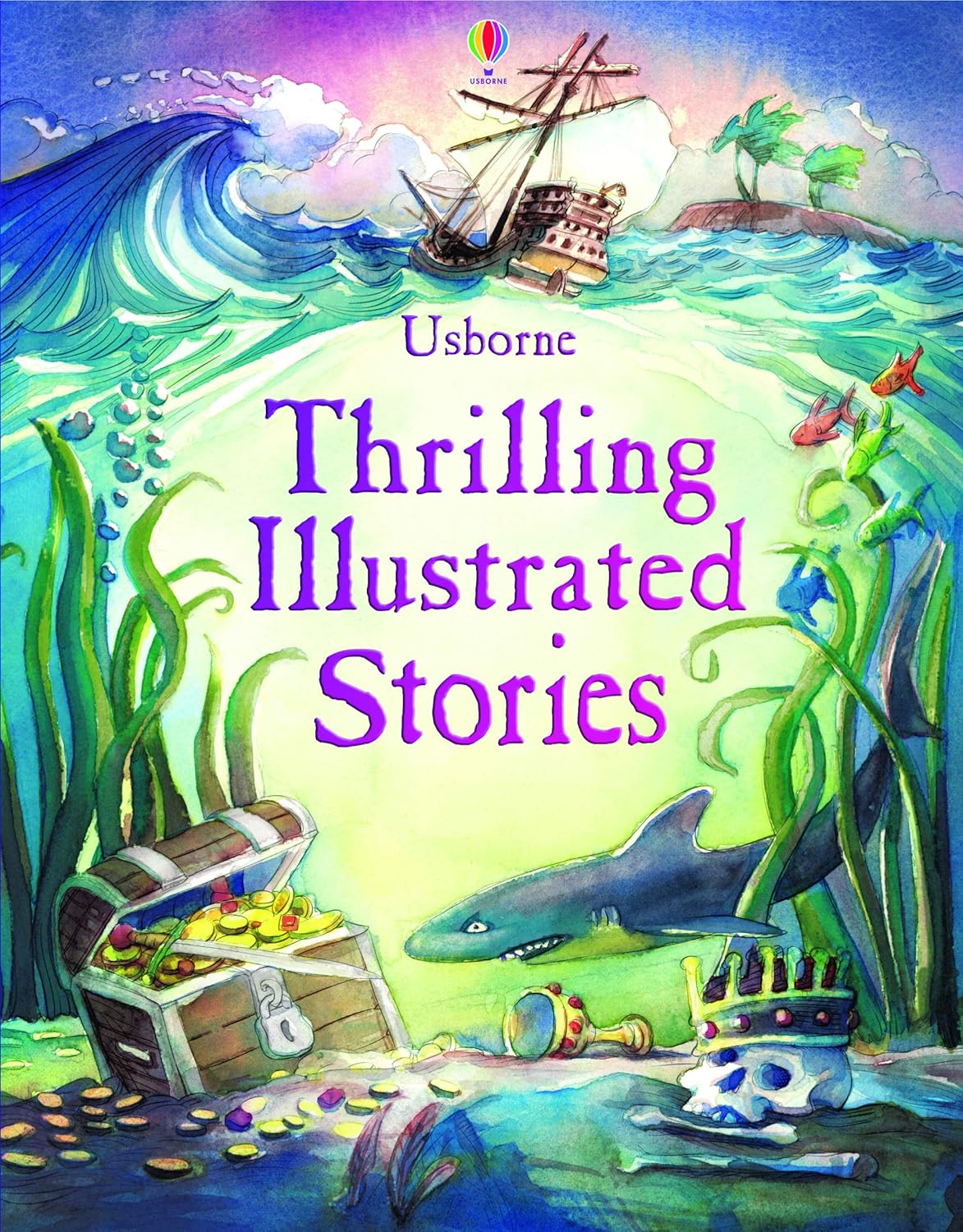 Illustrated Stories Thrilling Story Book for ages 7+