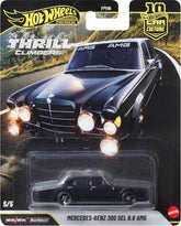 Hot Wheels Car Culture 1:64 Scale Premium Thrill Climbers 2026 Mercedes-Benz 300 SEL 6.8 AMG Toy Car for Ages 4+