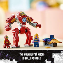 LEGO Marvel Iron Man Hulkbuster vs. Thanos Building Kit for Ages 5+