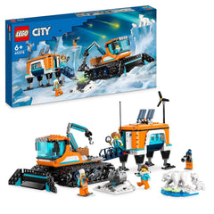 LEGO City Arctic Explorer Truck and Mobile Lab Building Kit For Ages 6+