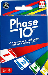 Mattel Games Uno Phase 10 Family & Friends Card Game for Ages 7+