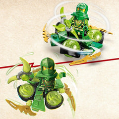 LEGO Ninjago Lloyd’s Dragon Power Spinjitzu Spin Building Kit for Ages 6+