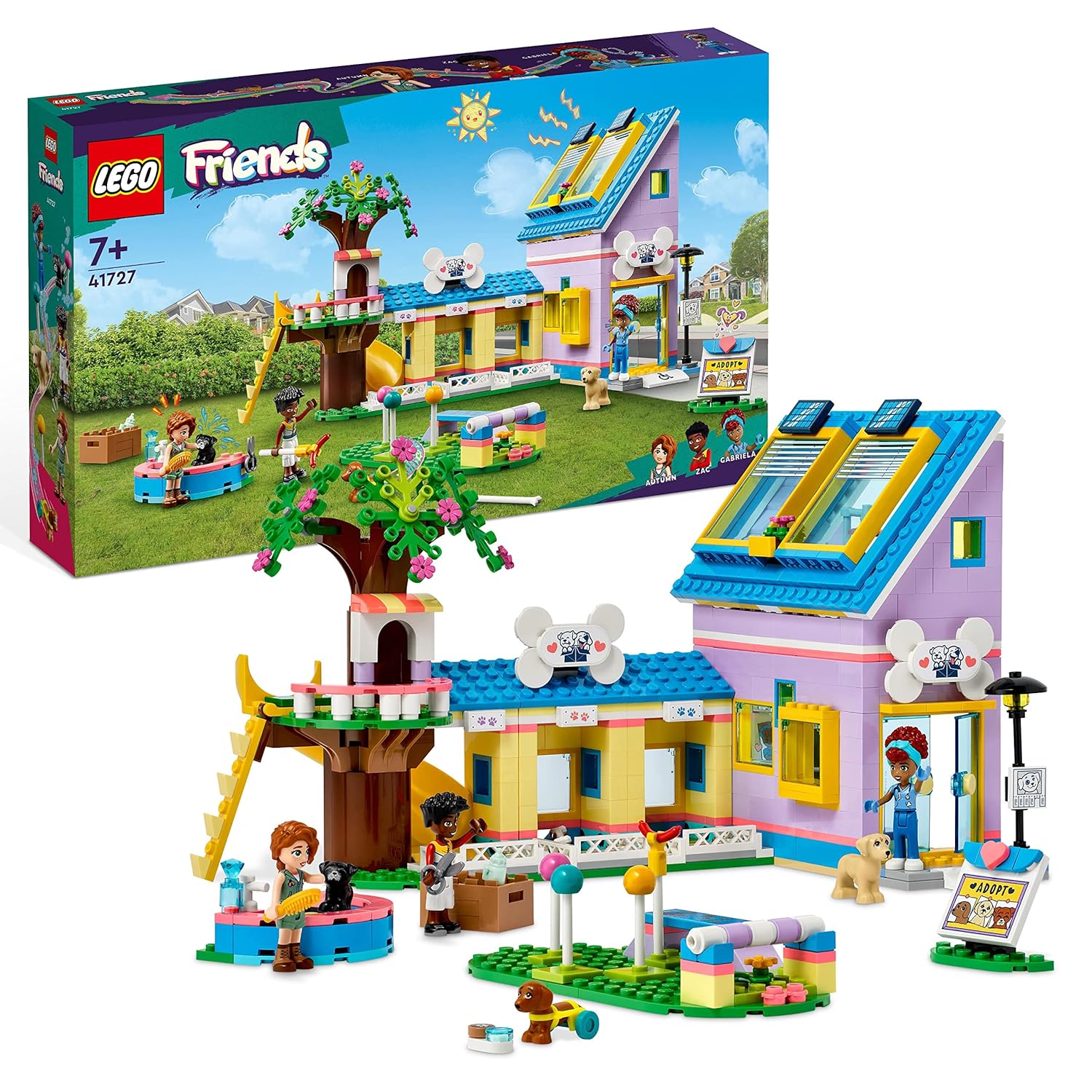 LEGO Friends Dog Rescue Center Building Kit For Ages 7+
