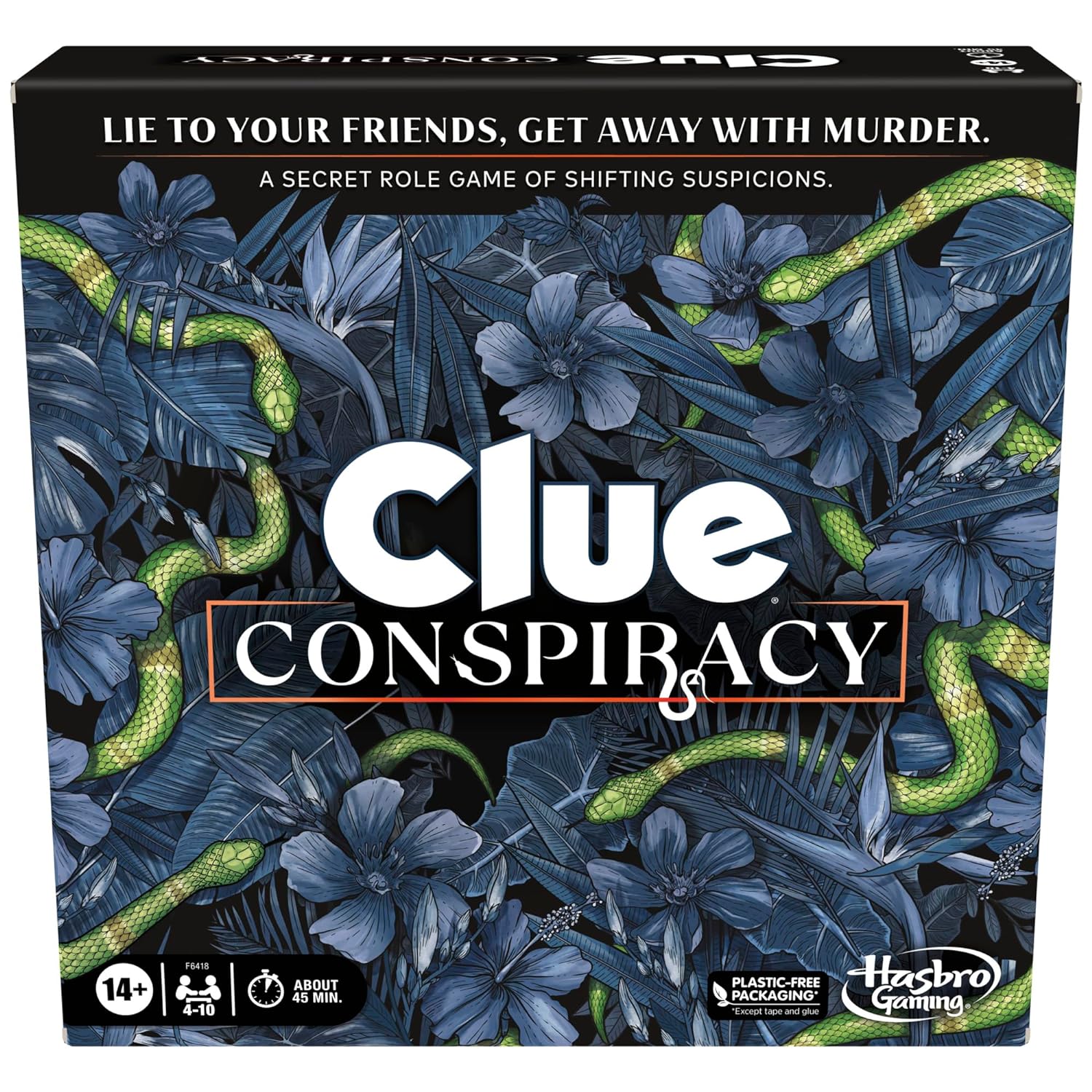 Hasbro Gaming Clue Conspiracy Secret Role Strategy Board Game for Adults and Teens Ages 14+