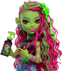 Monster High Venus Mcflytrap Fashion Doll With Pet Chewlian And Accessories For Ages 4+