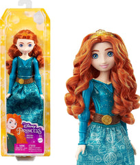 Disney Princess Merida Posable Fashion Doll with Sparkling Clothing and Accessories for Kids Ages 3+