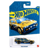 Hot Wheels 58th Anniversary Pearl & Chrome 2026 Blue-Gold Track Dwagon Diecast Car