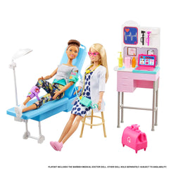 Barbie Medical Doctor Doll with Doctor Accessories & Playset for Kids Ages 3+