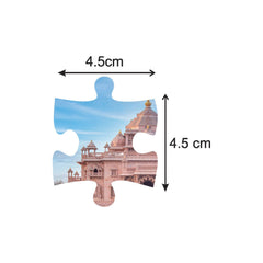 Mittimate Akshardham Mandir Jigsaw Puzzle – 36-Piece Cardboard Puzzle for Kids (Ages 4-6) | Fun, Learning & Perfect Birthday Gift