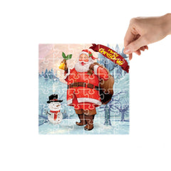 Mittimate Christmas Jigsaw Puzzle – 36-Piece Cardboard Puzzle for Kids (Ages 4-6) | Fun, Learning & Perfect Birthday Gift