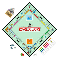 Hasbro Gaming Monopoly Classic Board Game for Families and Kids Ages 8 and Up