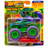 Hot Wheels 1:64 Scale Mega-Wrex Monster Trucks 2026 Diecast Truck with Crushable Car for Ages 3+ (JHY55)
