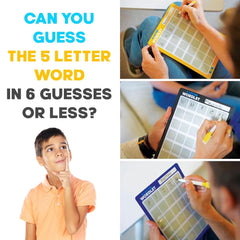 Funskool Games 5-Letter wordlet, Word Game, for Adults, Kids and Family, for 2 to 4 Players, for Ages 8+