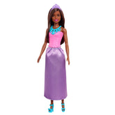 Barbie Dreamtopia Princess Brunette Doll Wearing Purple Skirt, Shoes and Tiara for Kids Ages 3+