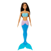 Barbie Dreamtopia Black Hair Mermaid Doll With Multi-Colored Blue Mermaid Tail for Kids Ages 3+