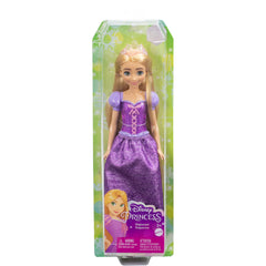 Disney Princess Rapunzel Posable Fashion Doll with Sparkling Clothing and Accessories for Kids Ages 3+