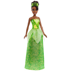 Disney Princess Tiana Posable Fashion Doll with Sparkling Clothing and Accessories for Kids Ages 3+