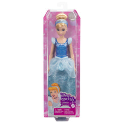 Disney Princess Cinderella Posable Fashion Doll with Sparkling Clothing and Accessories for Kids Ages 3+