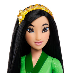 Disney Princess Mulan Posable Fashion Doll with Sparkling Clothing and Accessories for Kids Ages 3+