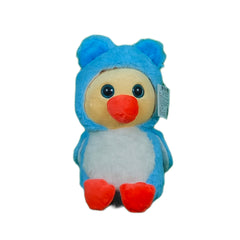 Play Hour Hoodie Duck Plush Soft Toy for Ages 3 Years and Up - Blue, 25cm