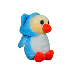 Play Hour Hoodie Duck Plush Soft Toy for Ages 3 Years and Up - Blue, 25cm