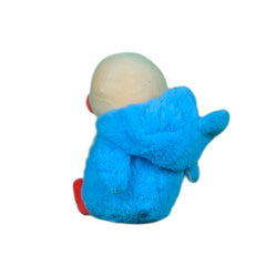 Play Hour Hoodie Duck Plush Soft Toy for Ages 3 Years and Up - Blue, 25cm