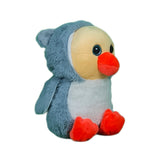 Play Hour Hoodie Duck Plush Soft Toy for Ages 3 Years and Up - Grey, 25cm