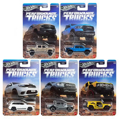Hot Wheels Silver Series 2026 Performance Trucks Collection 1:64 Scale Die-Cast Car Set of 5