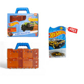 Hot Wheels 2026 Ultimate Collector Case 4 pcs (2x2) With Free Gold Dimachinni Veloce Car