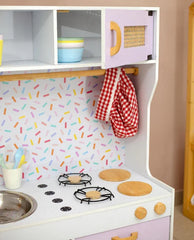 Kiddies Kingdom All In 1 Kitchen Imaginative Play For Ages 3 and Above