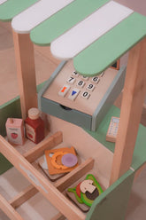 Kiddies Kingdom Market Stall Imaginative Play For Ages 3 and Above