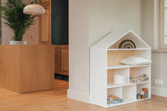 Kiddies Kingdom Montessori House Bookshelf Organisers For Ages 3 and Above