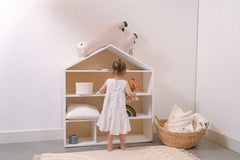 Kiddies Kingdom Montessori House Bookshelf Organisers For Ages 3 and Above