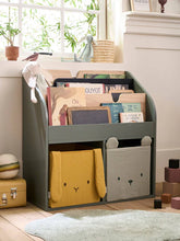 Kiddies Kingdom Storage unit with 2 cubbyholes + bookcase school Organisers For Ages 3 and Above
