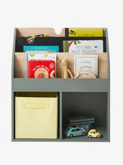 Kiddies Kingdom Storage unit with 2 cubbyholes + bookcase school Organisers For Ages 3 and Above