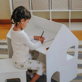 Kiddies Kingdom Play Study table & chair Table & Chair For Ages 3 and Above