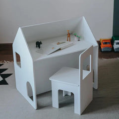 Kiddies Kingdom Play Study table & chair Table & Chair For Ages 3 and Above