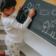 Kiddies Kingdom Play Study table & chair Table & Chair For Ages 3 and Above