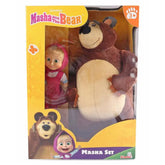 Simba Masha and The Bear Masha Set With Doll & Plush For Ages 3+