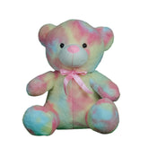 Play Hour Rainbow Bear Plush Soft Toy for Ages 3 Years and Up, 50cm