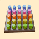 Kiddies Kingdom Rod Peg Steps Motor Skill Toys For Ages 2 Years and Above