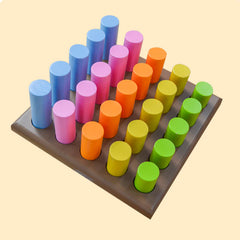 Kiddies Kingdom Rod Peg Steps Motor Skill Toys For Ages 2 Years and Above