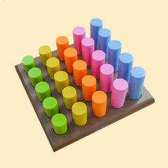 Kiddies Kingdom Rod Peg Steps Motor Skill Toys For Ages 2 Years and Above